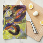 Vermoedelijk Abstract schilderen door Kandinsky Theedoek (Quarter Fold)