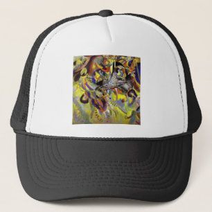 Vermoedelijk Abstract schilderen door Kandinsky Trucker Pet