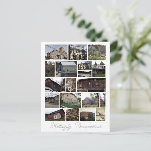 Vermoedelijk, Briefkaart Connecticut (Staand voorkant)