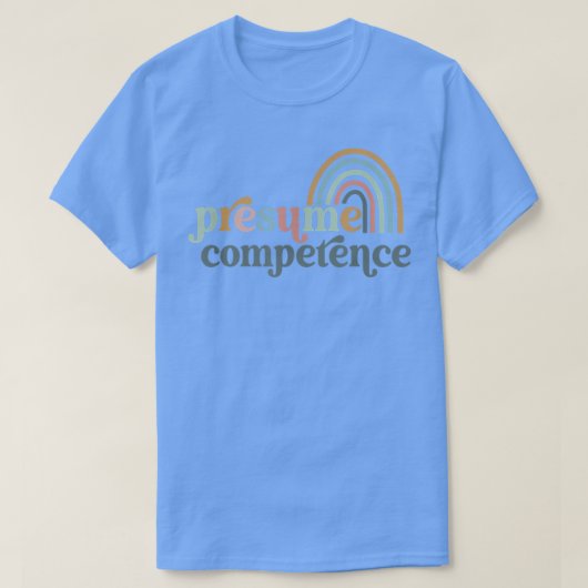 Vermoedelijk competentiespredikant t-shirt (Design voorkant)