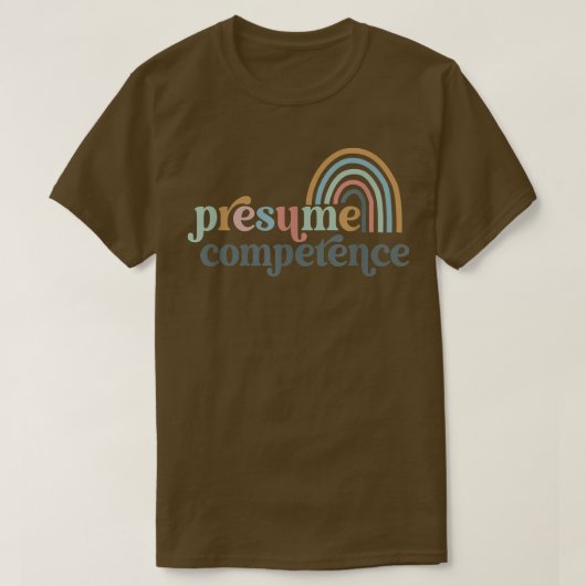 Vermoedelijk competentiespredikant t-shirt (Design voorkant)