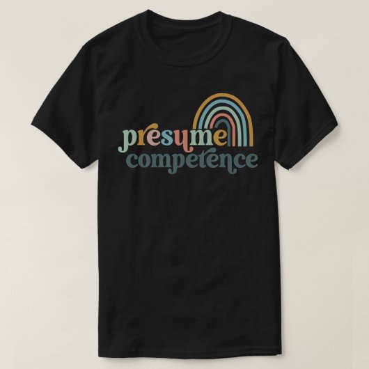 Vermoedelijk competentiespredikant t-shirt (Design voorkant)