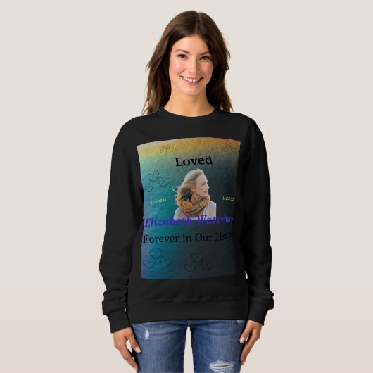 Vermoedelijk in ons hart Memorial Trui (Voorkant volledig)