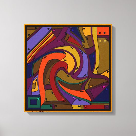 Vermoedelijk van het passen in - ik moet gewoon wo canvas afdruk (Voorkant)