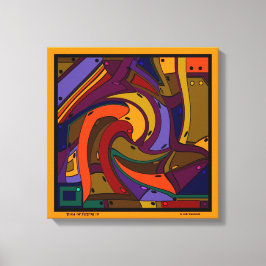 Vermoedelijk van het passen in - ik moet gewoon wo canvas afdruk