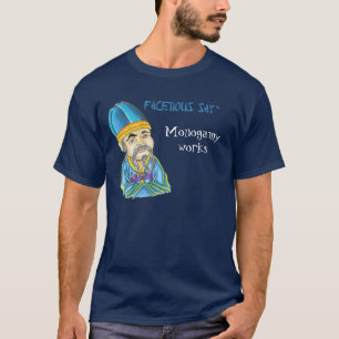 Vermoedelijk zeggen t-shirt