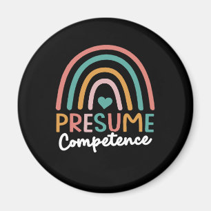 Vermoedelijke competentie magneet