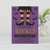 Vermoedelijke heks halloween Elke dag van de leeft Kaart (Staand voorkant)