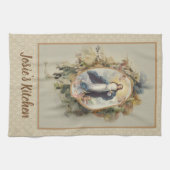 Vermoeden Maagd Mary Floral Theedoek (Horizontaal)