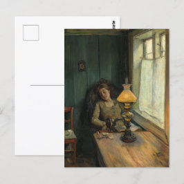 Vermoeid | Christian Krohg | Briefkaart
