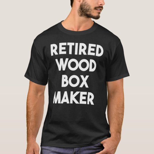 Vermoeide doos t-shirt (Voorkant)