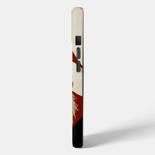 Vermoeide kerstman Case-Mate iPhone case (Achterkant / Links)