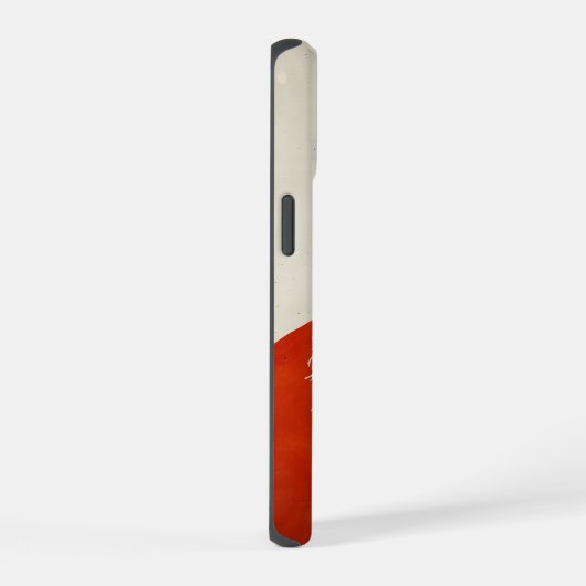 Vermoeide kerstman iPhone 15 case (Rechterkant)