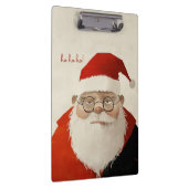 Vermoeide kerstman klembord (Rechts)