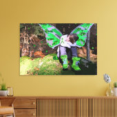 Vermoeide Lyme Krijger Rust Nemen Canvas Afdruk (Insitu (Woonkamer))