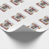 Vermoeide Moeder Is Kostuum Halloween Heks Koffie Cadeaupapier (Hoek)