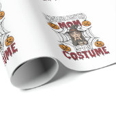 Vermoeide Moeder Is Kostuum Halloween Heks Koffie Cadeaupapier (Rol Hoek)