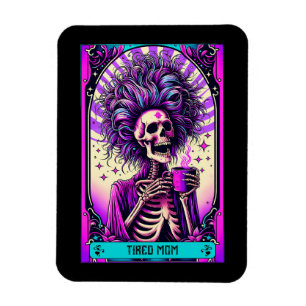 Vermoeide Moeder Tarot Kaart Magnet Magneet