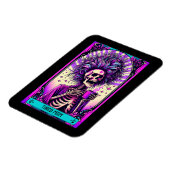 Vermoeide Moeder Tarot Kaart Magnet Magneet (Linkerzijde)