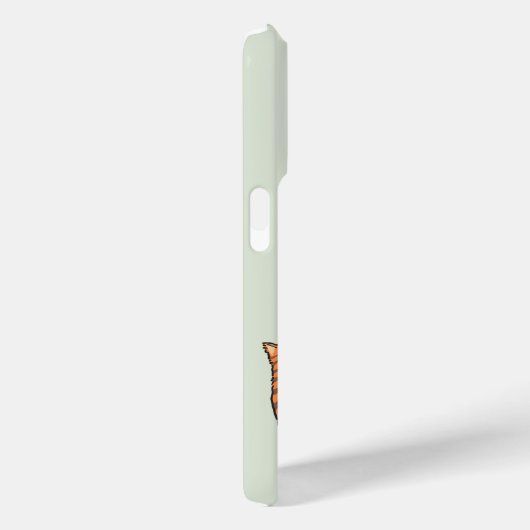 Vermoeide Oranje Kat Case-Mate iPhone Case (Achterkant / Rechts)