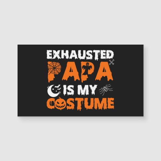vermoeide papa is mijn kostuum (Voorkant)