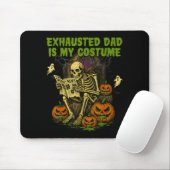 Vermoeide vader is mijn kostuum Funny Matching Dad Muismat (Met muis)