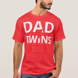 Vermoeide vader van tweeling II T-shirt