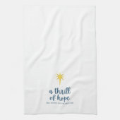 Vermoeide Wereld Verheugt Keukenhanddoek (Verticaal)