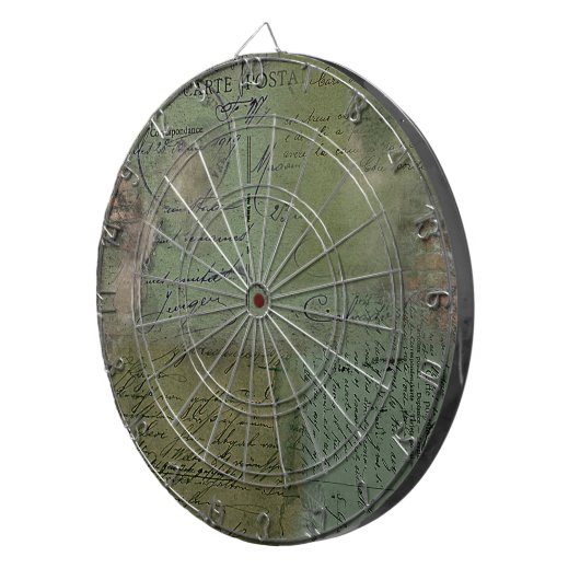 Vermoeidheid Groen 1919 Dart Board Dartbord (Voorkant Rechts)