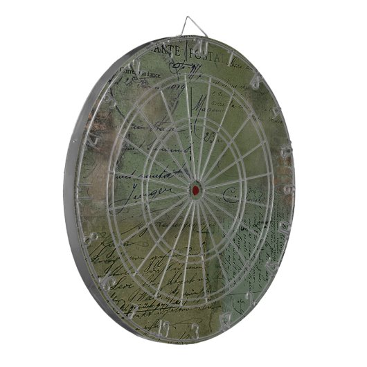 Vermoeidheid Groen 1919 Dart Board Dartbord (Voorkant Links)