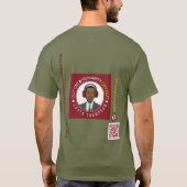 Vermoeidheid Groen Shirt met korte mouwen (Achterkant)