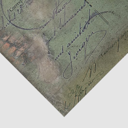 Vermoeidheid Groenboek 1919 Weefselpapier Tissuepapier (Detail)