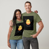 Vermoeidheid Groene Kleur Cute T-Shirt Ontwerp (Unisex)
