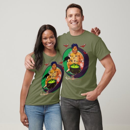 Vermoeidheid van schuitpomkin Halloween T-shirt (Unisex)