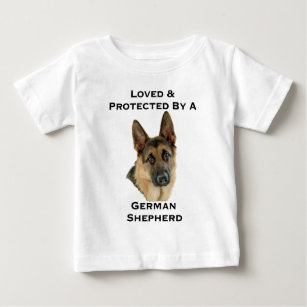 Vermogen en beschermd door een Duitse herder