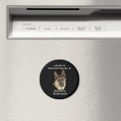 Vermogen en beschermd door een Duitse herder Magneet (Insitu (Vaatwasser))