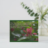 vermogen om dankbaar te zijn briefkaart (Staand voorkant)