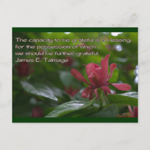 vermogen om dankbaar te zijn briefkaart