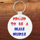 VERMOGEN OM EEN MANNELIJKE VERPLEEGKUNDIGE TE ZIJN SLEUTELHANGER (Voorkant)