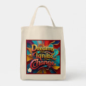 "Vermogen om te slagen" Tote Bag (Achterkant)