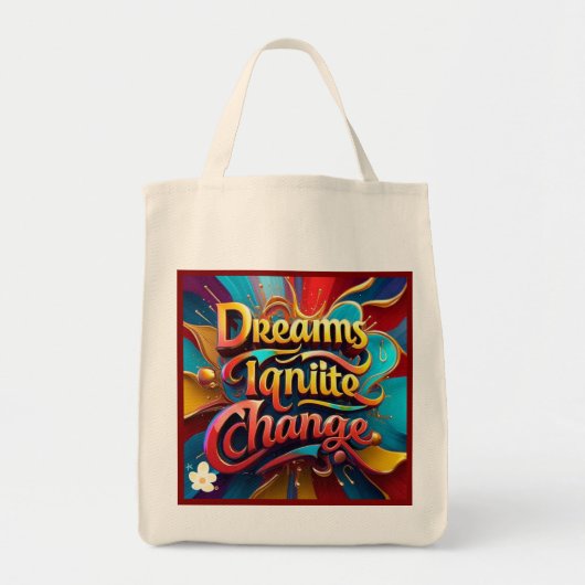 "Vermogen om te slagen" Tote Bag (Voorkant)