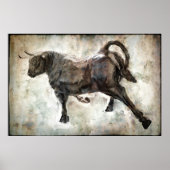 VERMOGEN VAN DE BULL POSTER (Voorkant)