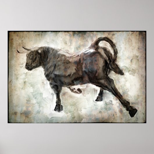 VERMOGEN VAN DE BULL POSTER (Voorkant)