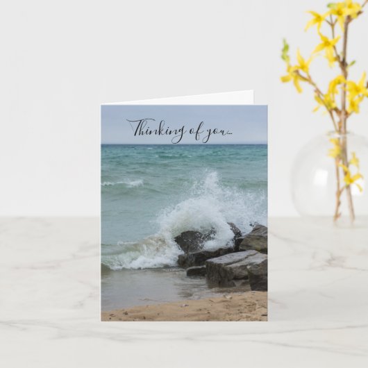 vermogen van het meer-huron denken aan uw Kaart (Gele Bloem)