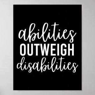 Vermogen weegt op tegen handicaps 3 poster