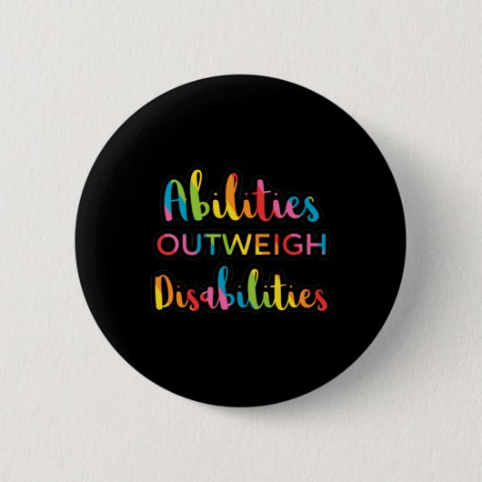 Vermogen weegt op tegen handicaps Leraar Speducato Ronde Button 5,7 Cm (Voorkant)