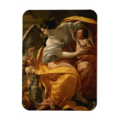 Vermogendheid (olie op doek) magneet (Verticaal)