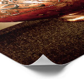 Vermogenskelampje met gekartelde decoratie (Hoek)