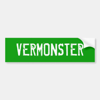 VERMONSTER BUMPERSTICKER