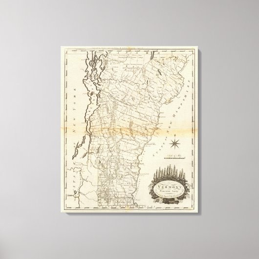 Vermont 10 canvas afdruk (Voorkant)